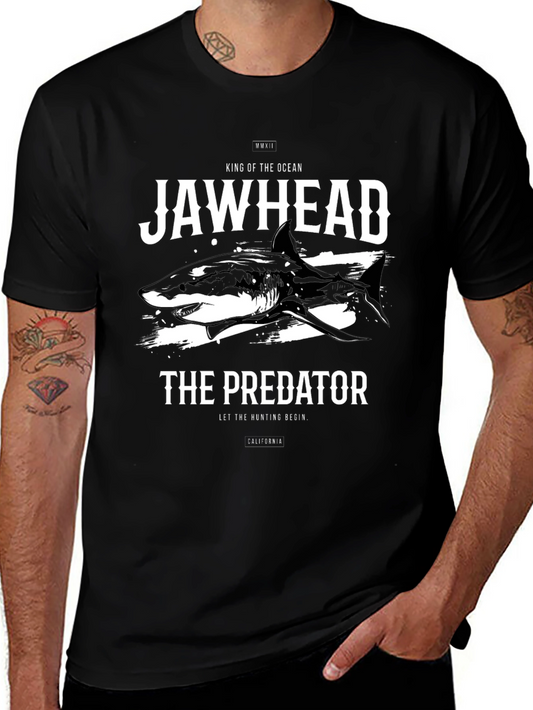 Jawhead Predator Graphic T-Shirt - King of the Ocean Tee