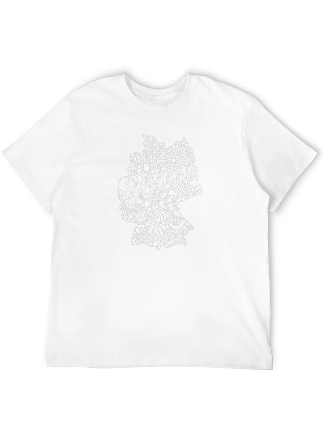 Germany Map T-Shirt - Cool Graphic Tee