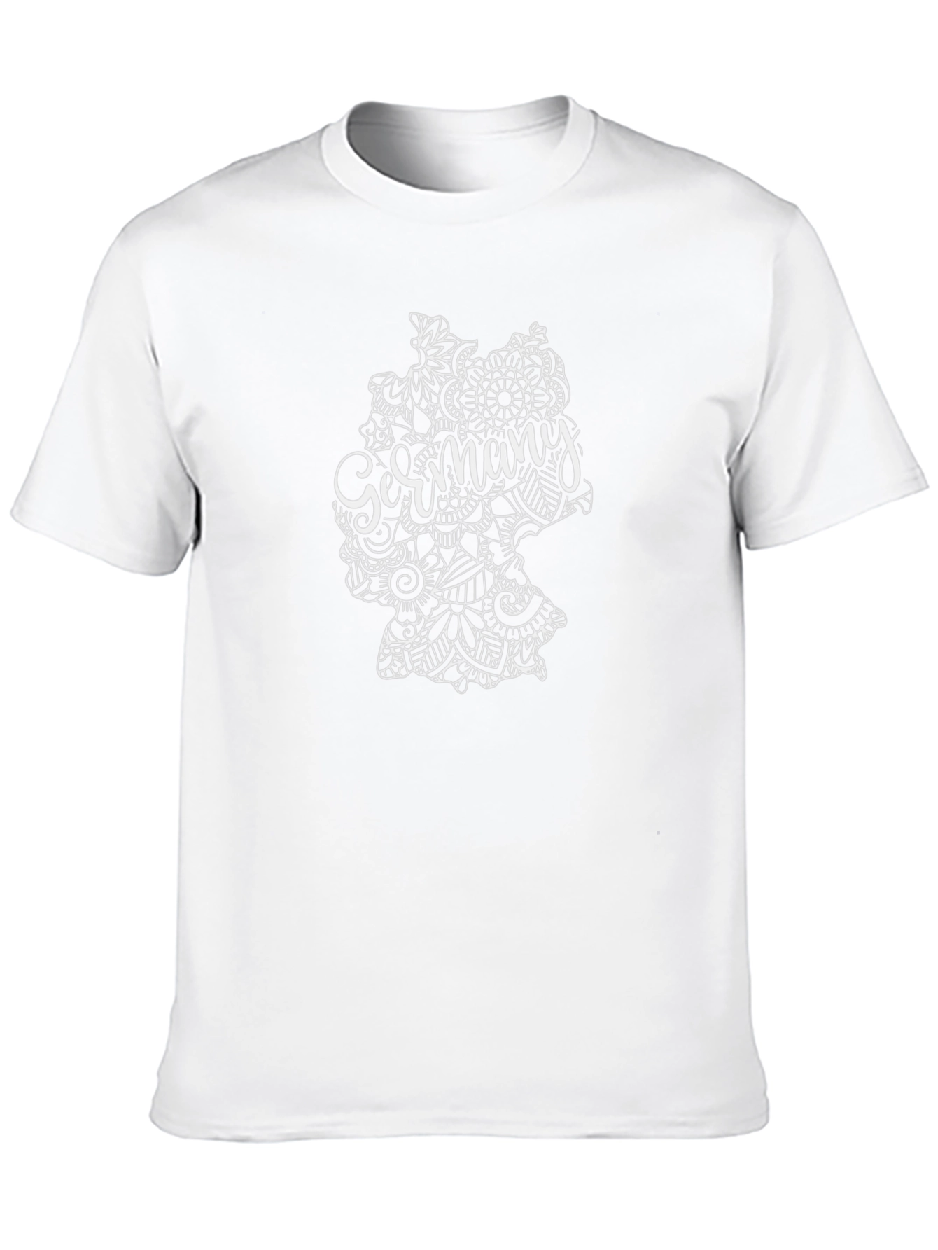Germany Map T-Shirt - Cool Graphic Tee