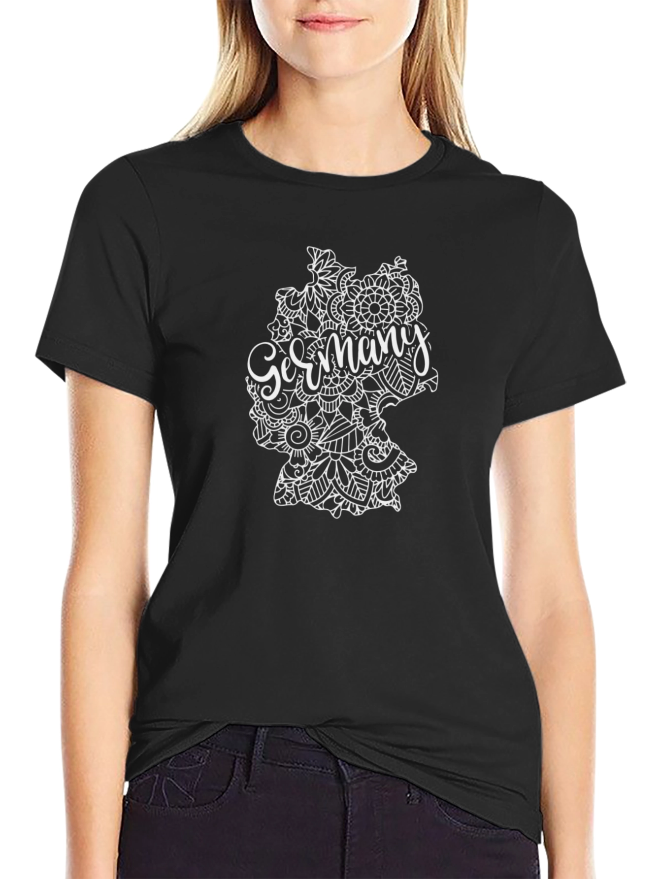 Germany Map T-Shirt - Cool Graphic Tee