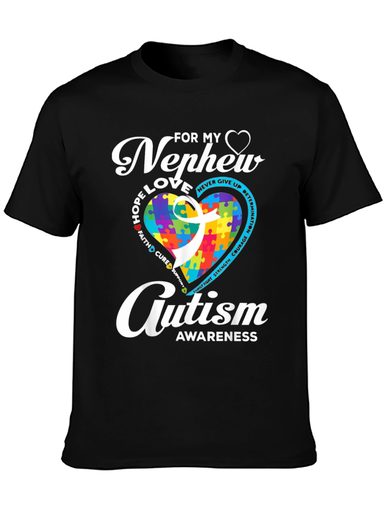 Autism Awareness Nephew T-Shirt