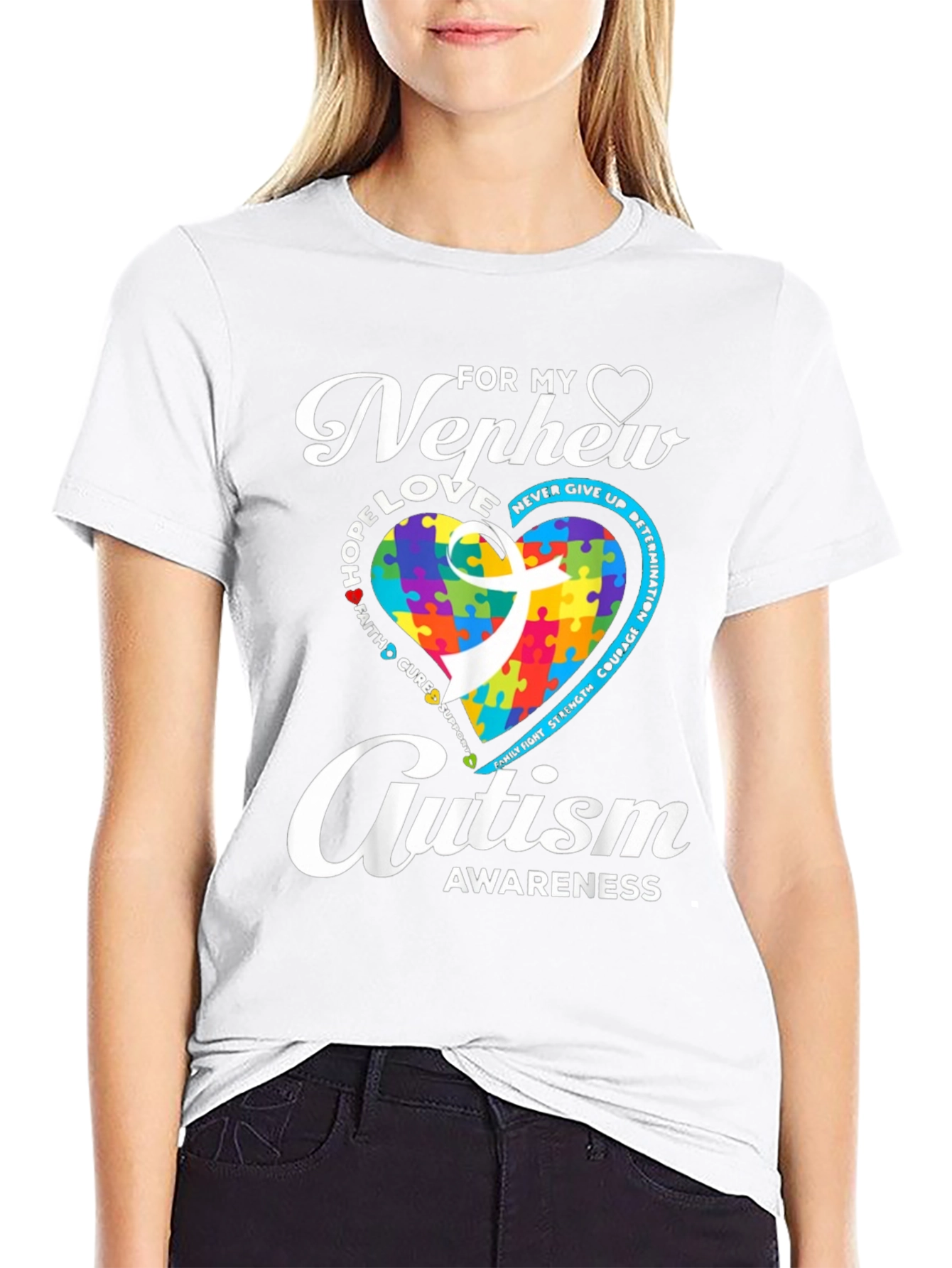 Autism Awareness Nephew T-Shirt