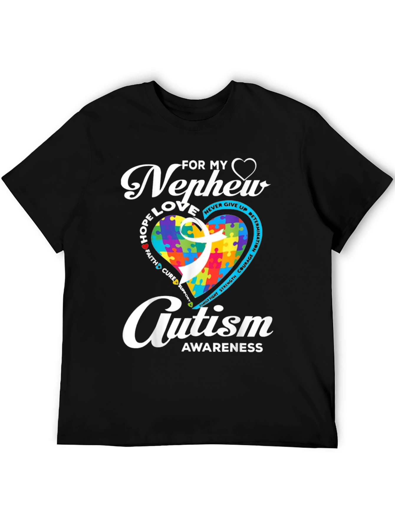 Autism Awareness Nephew T-Shirt