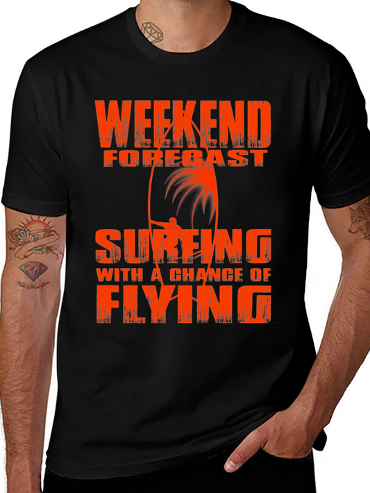 Weekend Forecast Surfing T-Shirt