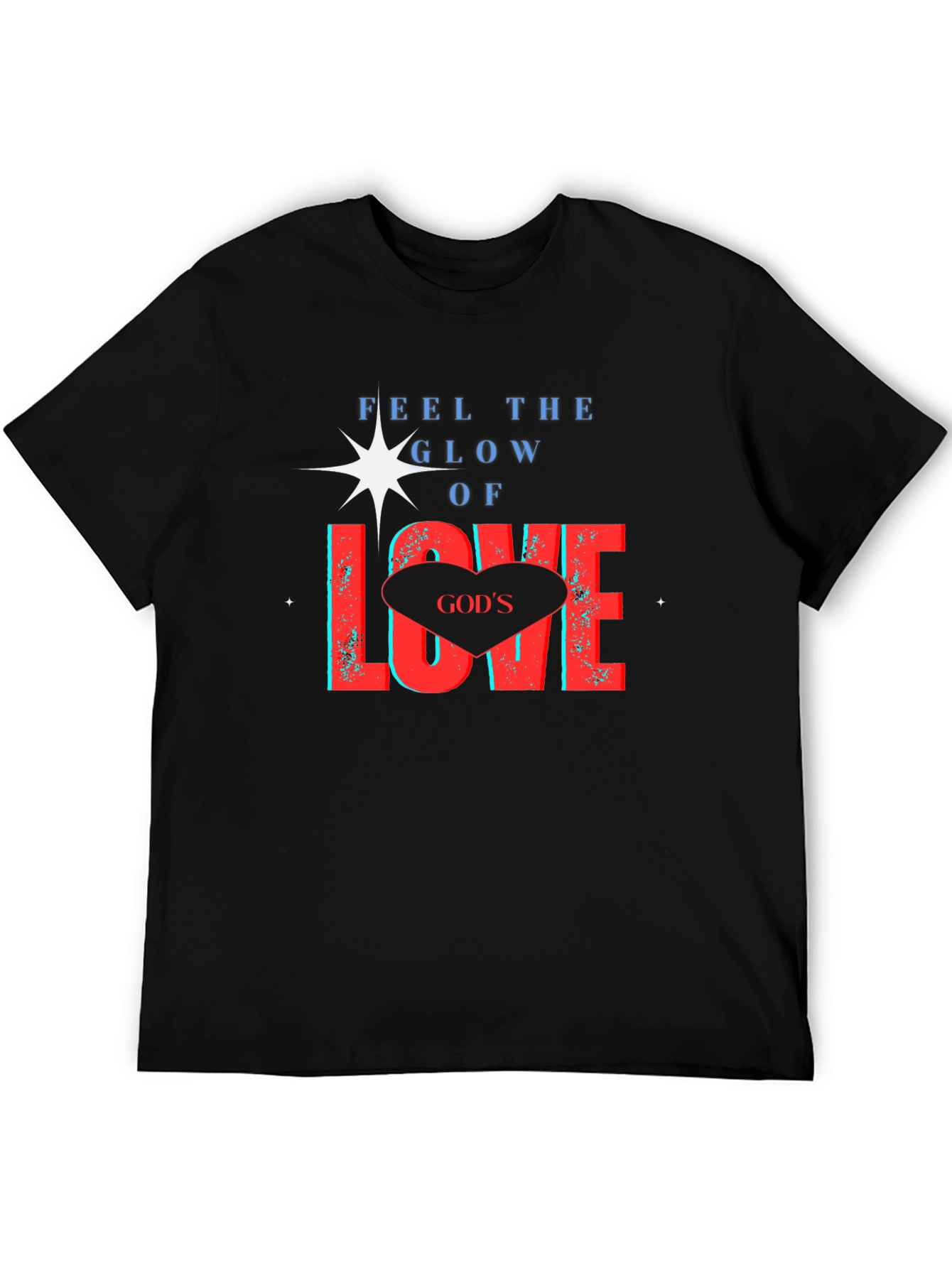 Gods Love Glow T-Shirt - Christian Apparel