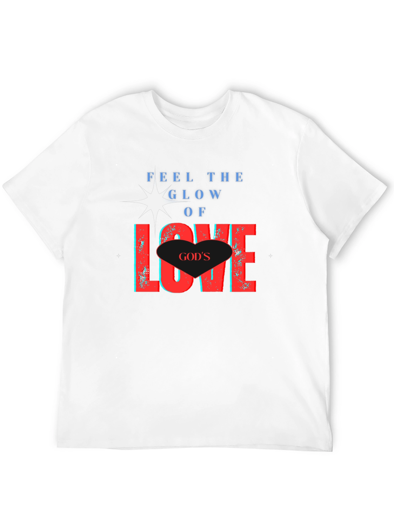Gods Love Glow T-Shirt - Christian Apparel