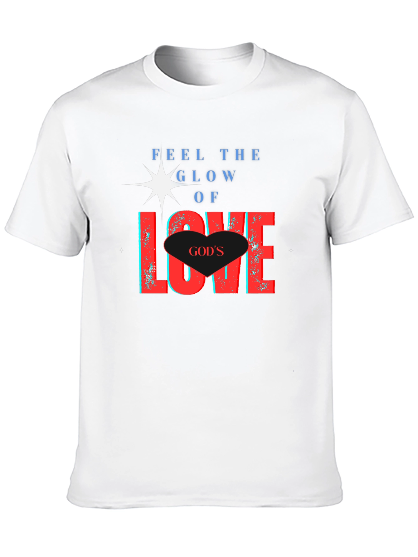 Gods Love Glow T-Shirt - Christian Apparel