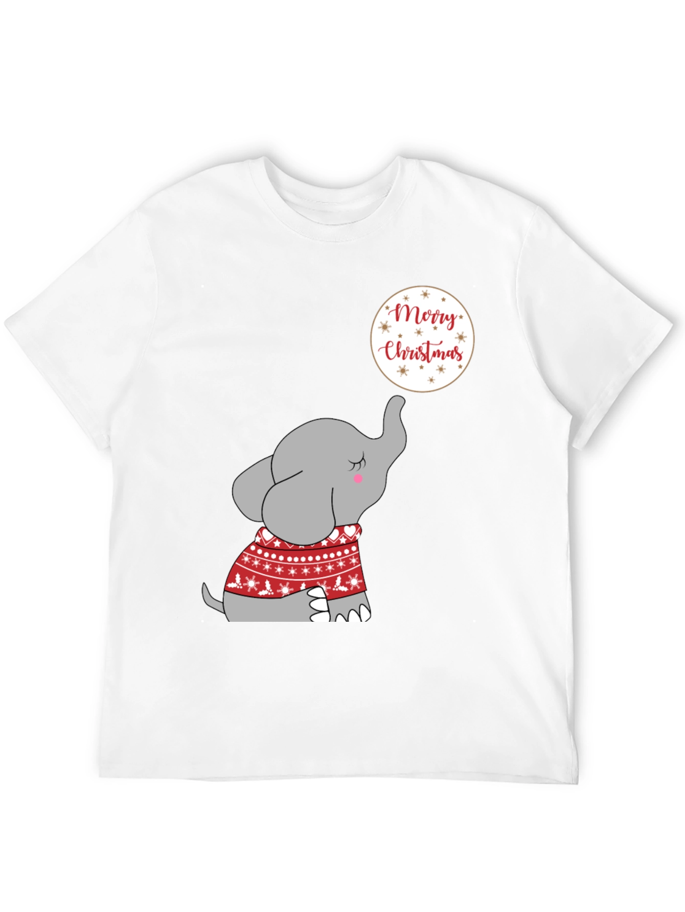 Christmas Elephant T-Shirt