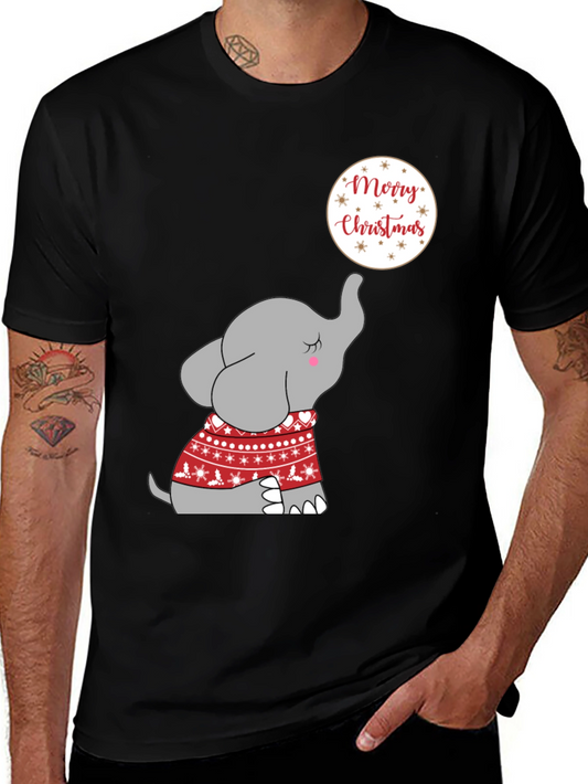 Christmas Elephant T-Shirt