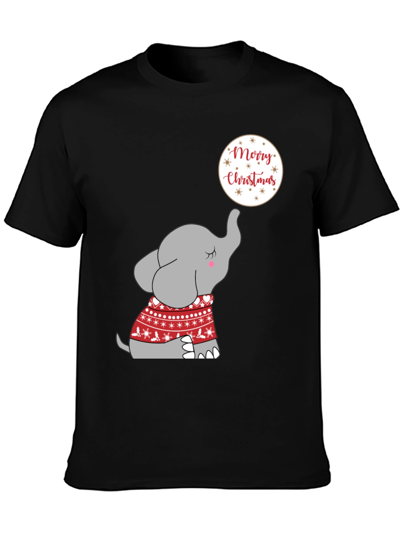 Christmas Elephant T-Shirt