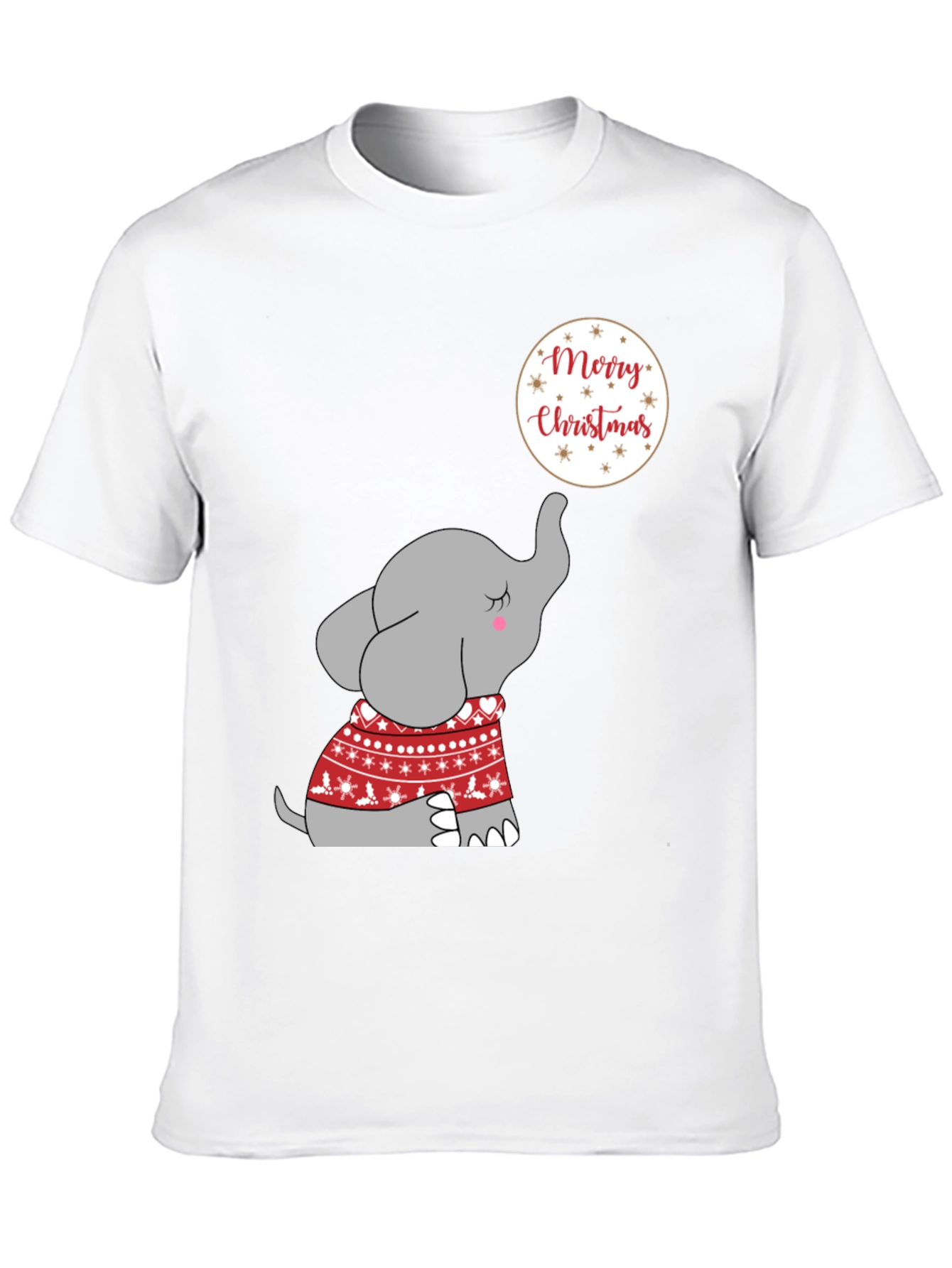 Christmas Elephant T-Shirt