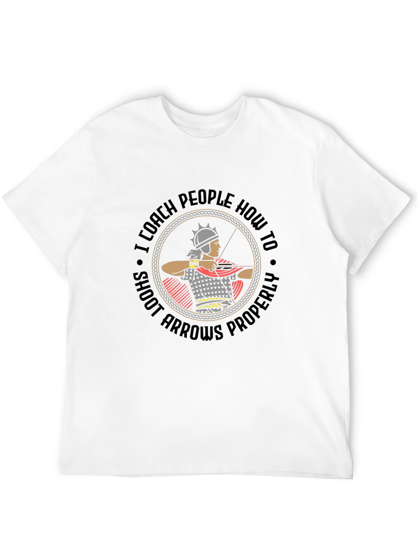Archery Coach T-Shirt: Shoot Arrows Properly