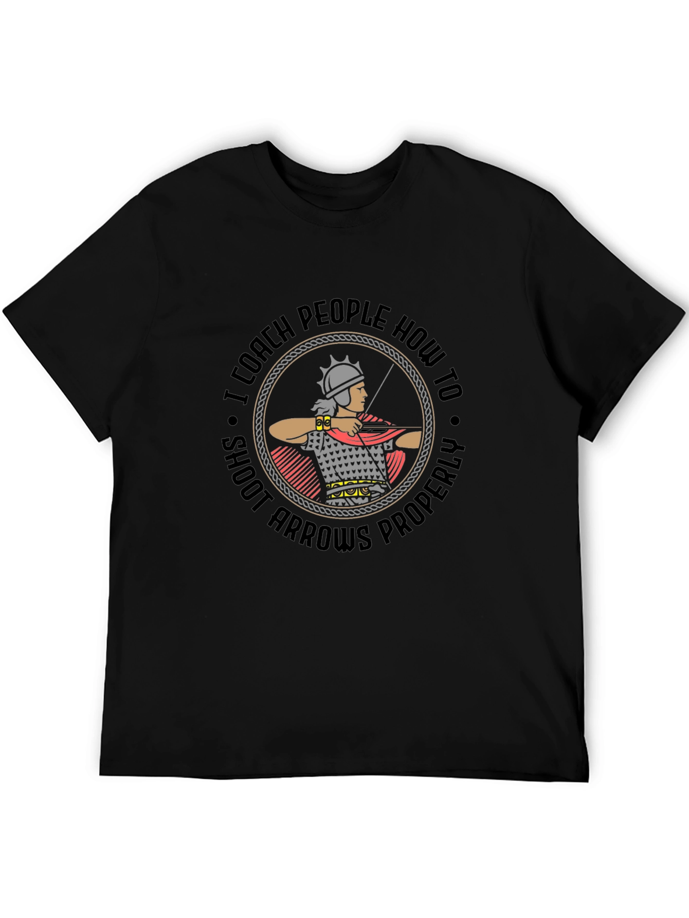 Archery Coach T-Shirt: Shoot Arrows Properly