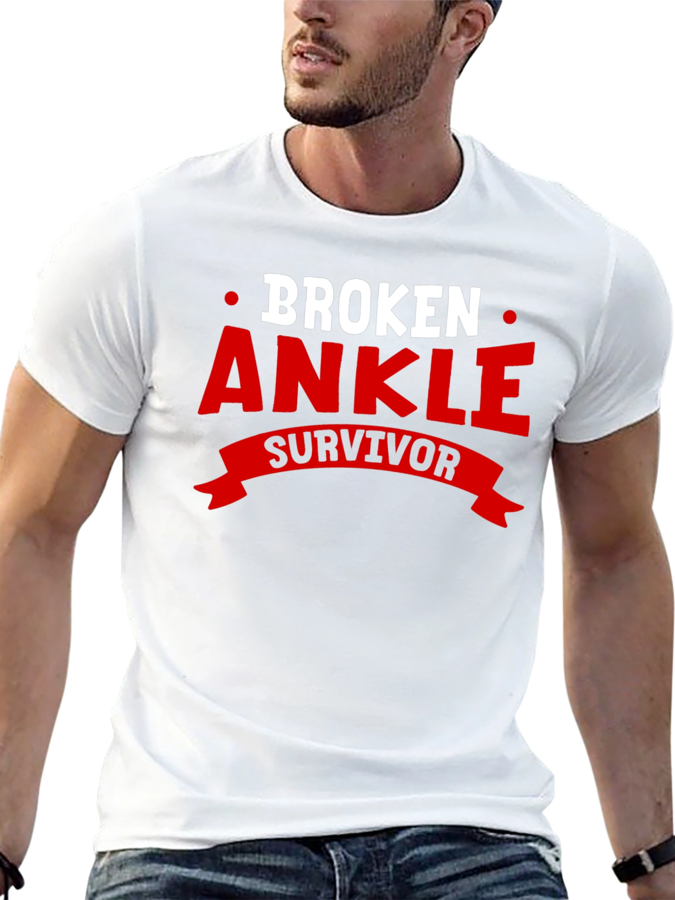 Broken Ankle Survivor T-Shirt
