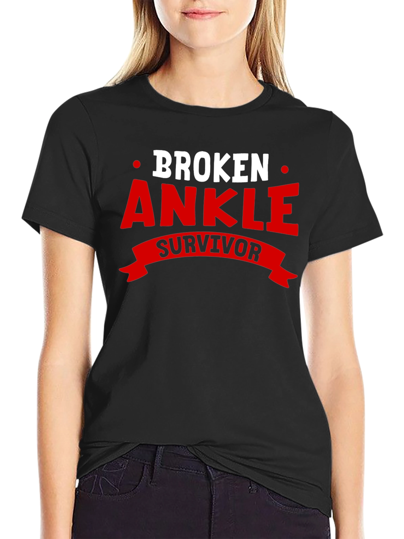 Broken Ankle Survivor T-Shirt