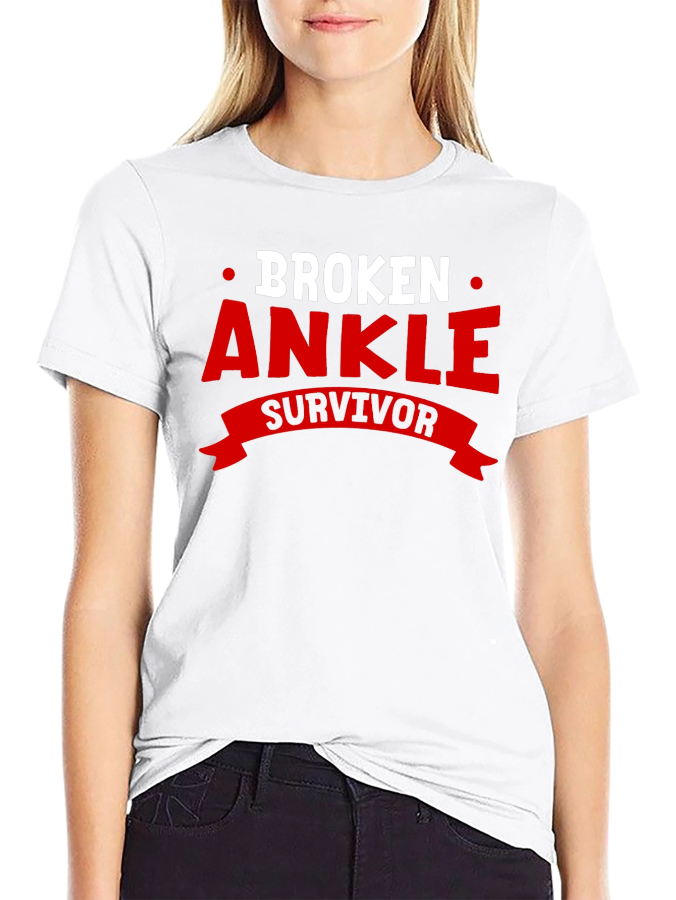 Broken Ankle Survivor T-Shirt