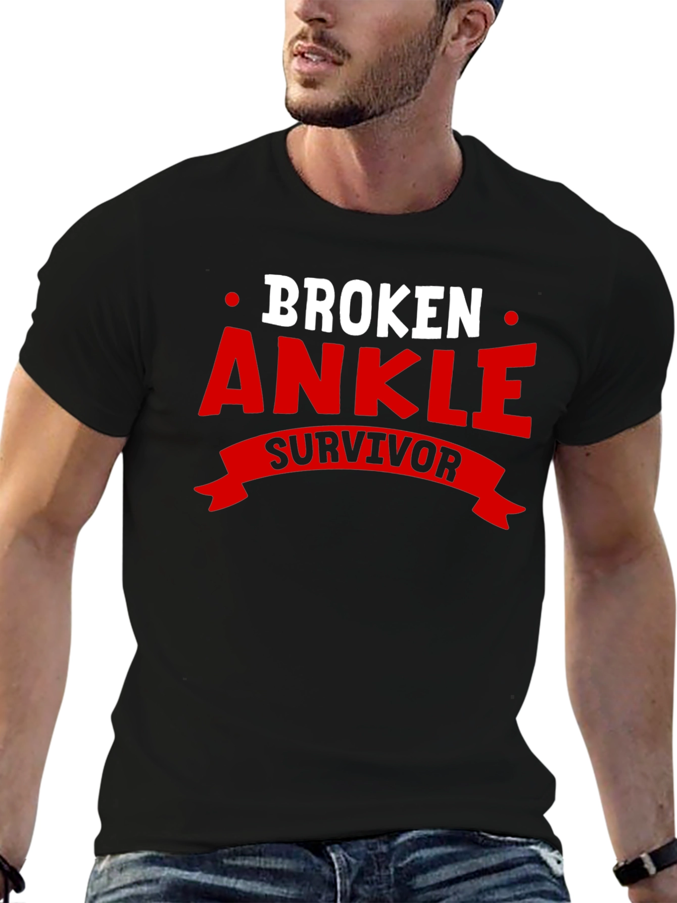 Broken Ankle Survivor T-Shirt