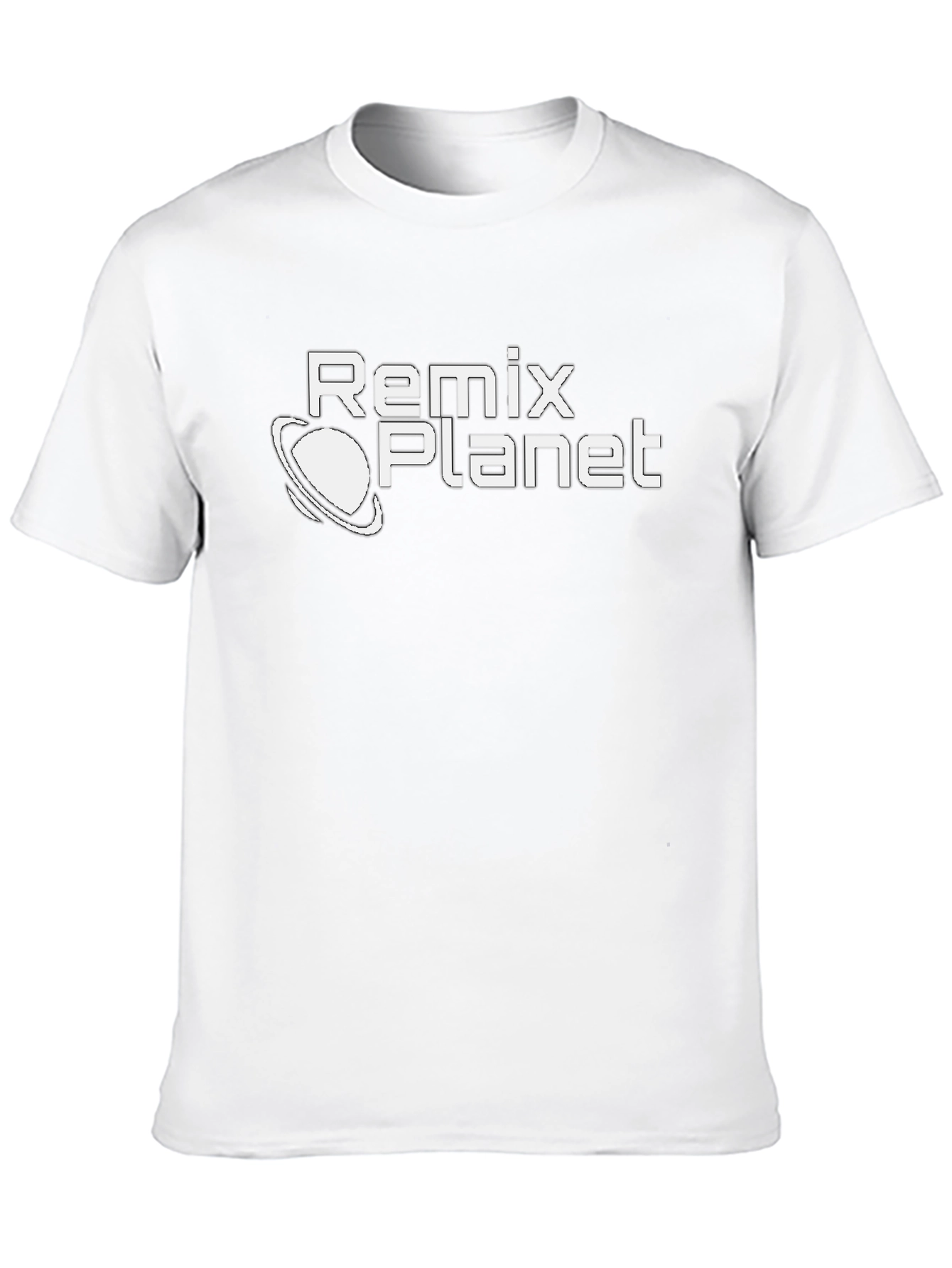 Remix Planet Graphic T-Shirt - Black Cotton Tee