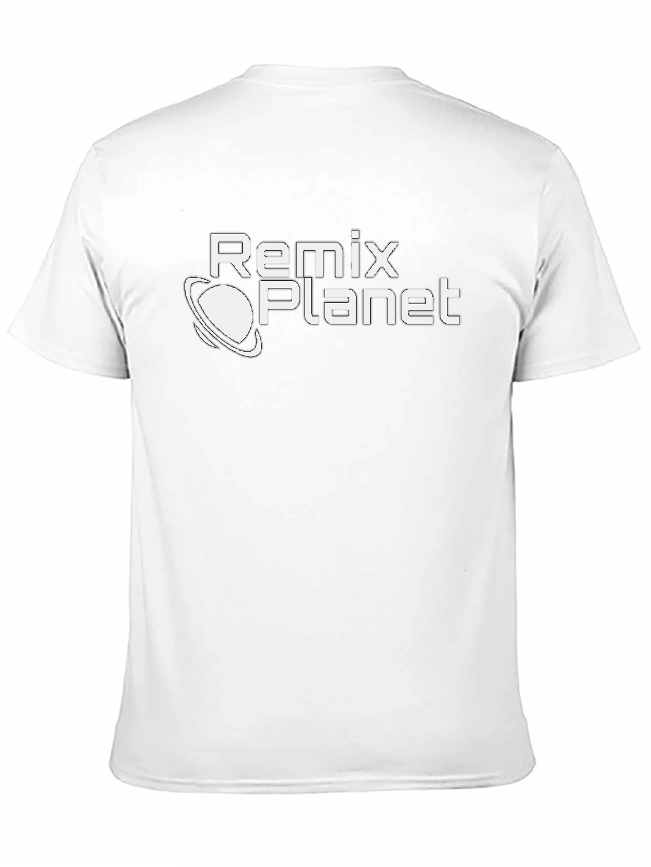 Remix Planet Graphic T-Shirt - Black Cotton Tee