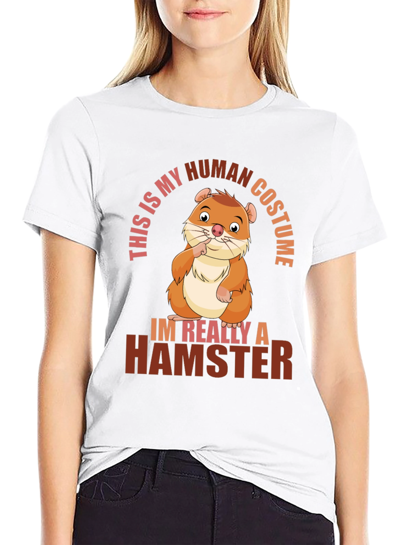 Human Costume Hamster T-Shirt