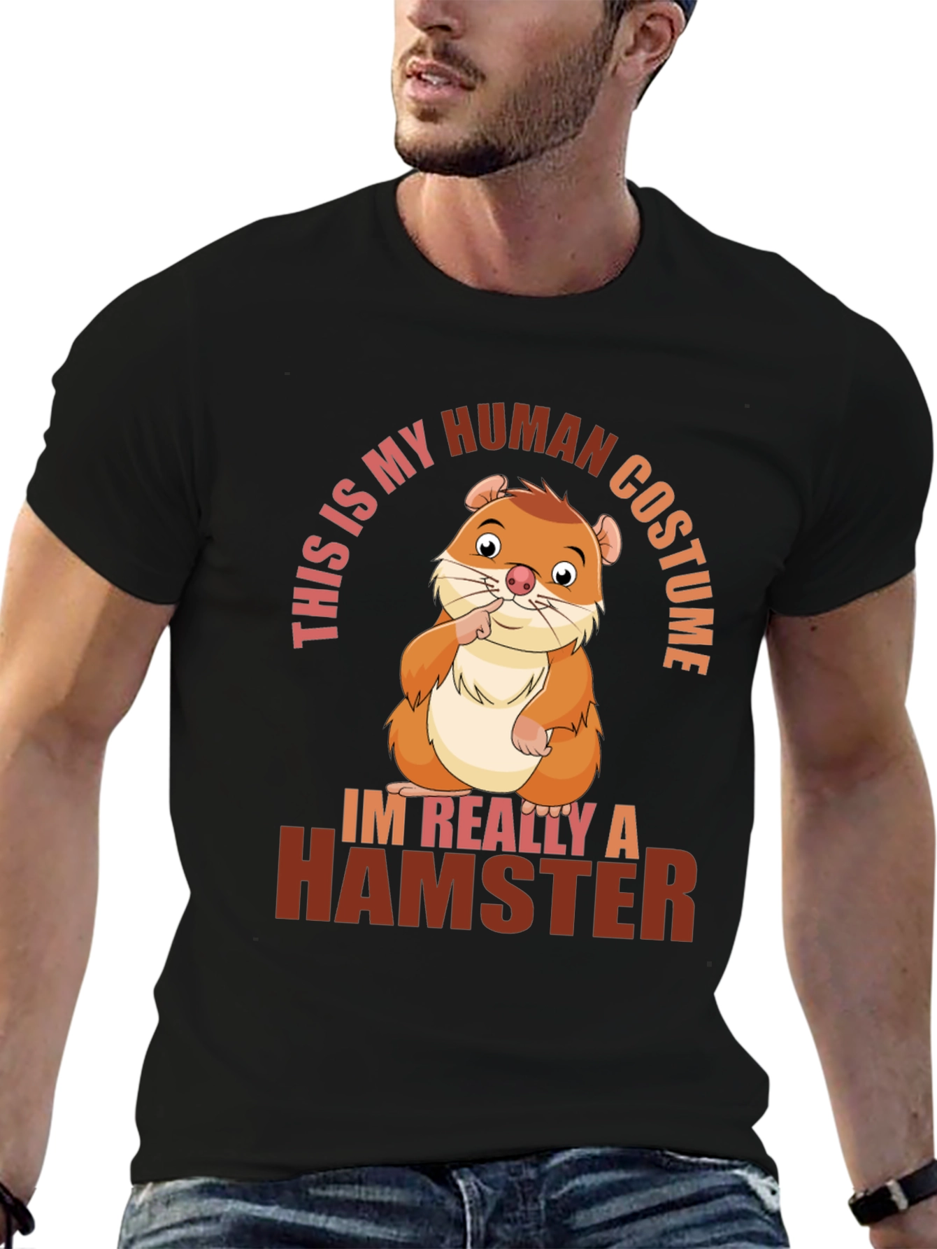 Human Costume Hamster T-Shirt