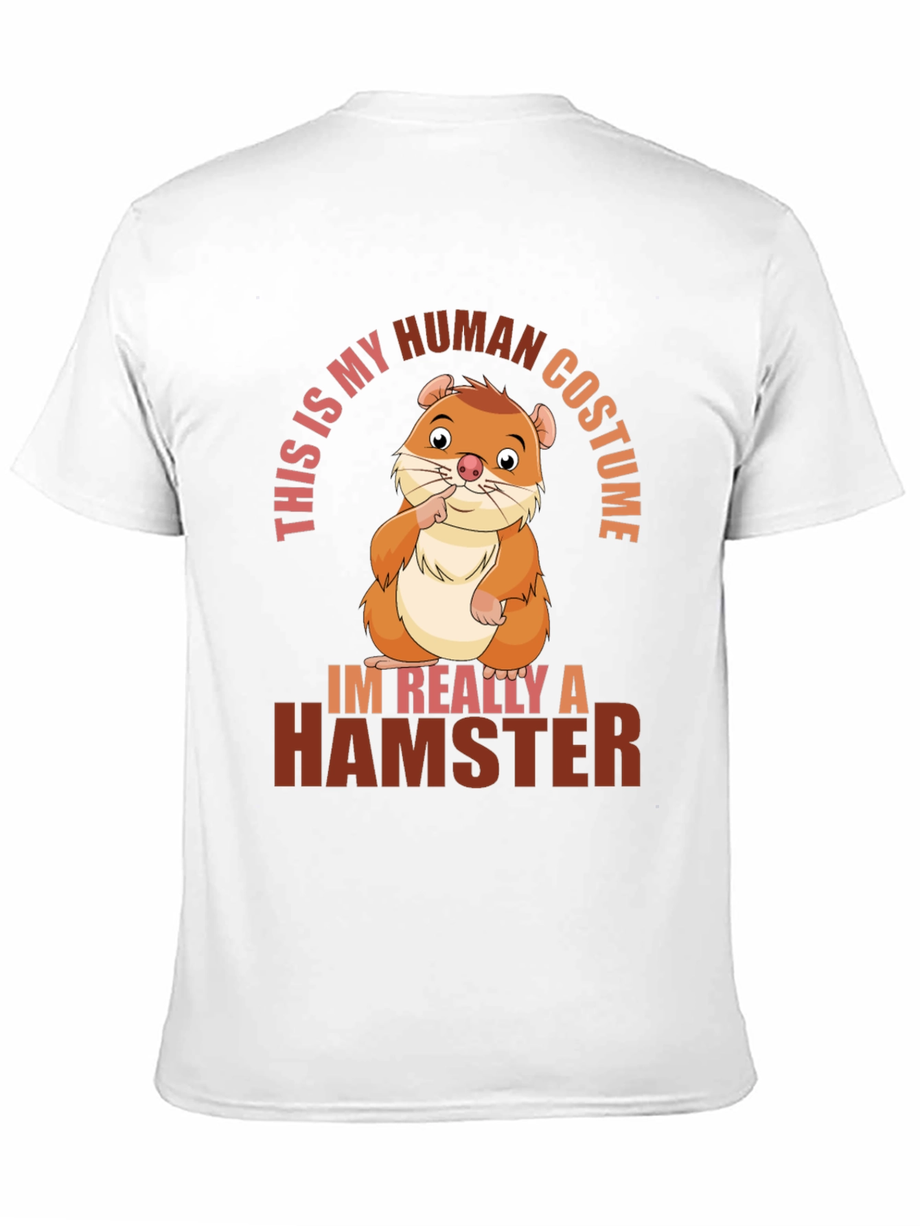 Human Costume Hamster T-Shirt