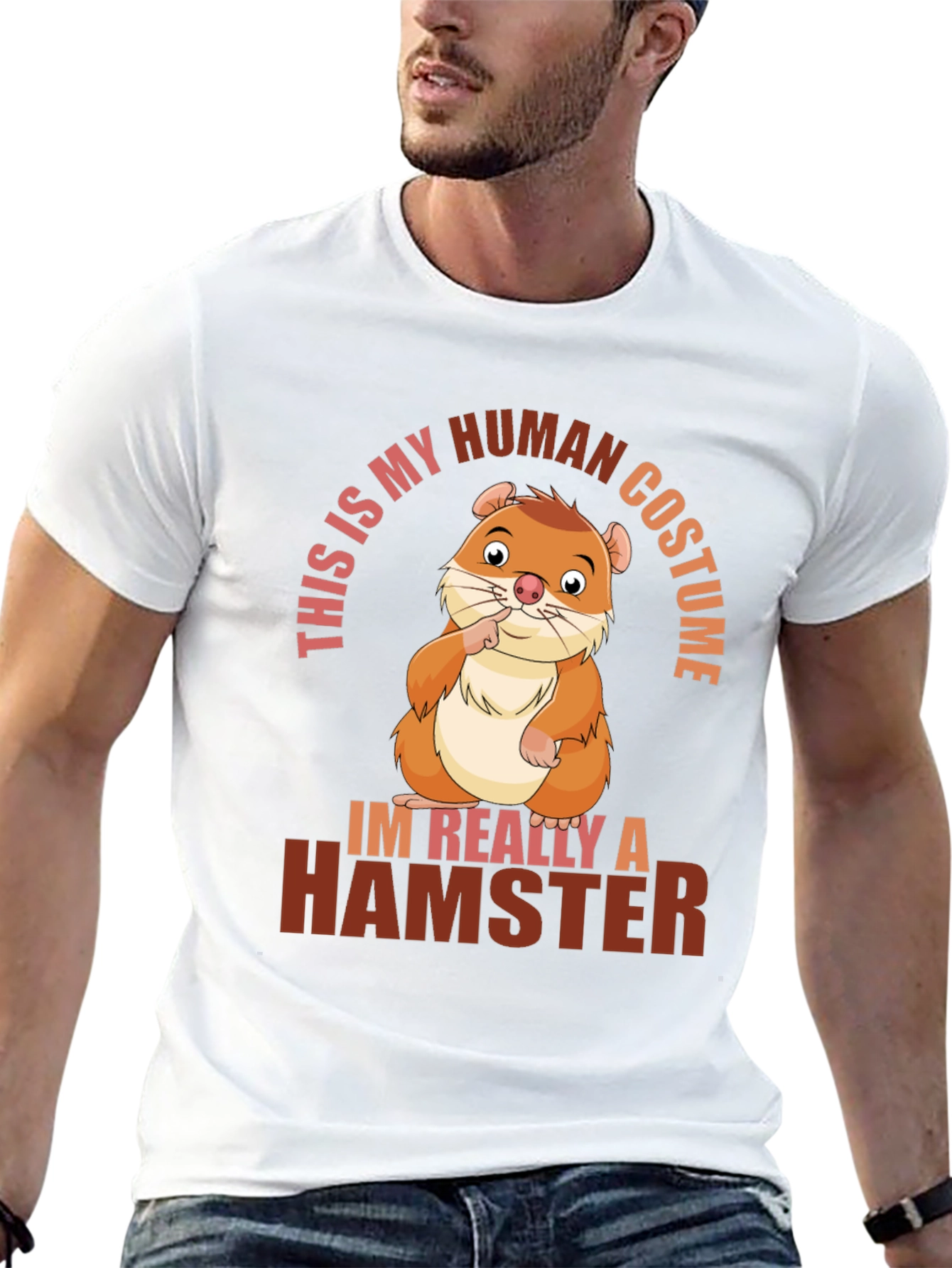 Human Costume Hamster T-Shirt