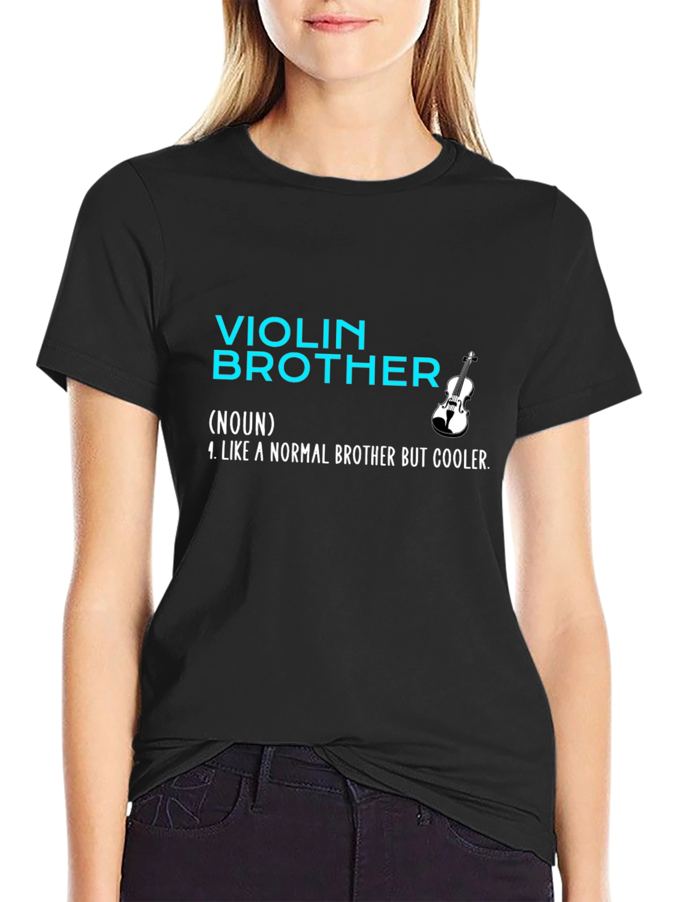 Violin Brother T-Shirt - Cool Musician Tee
