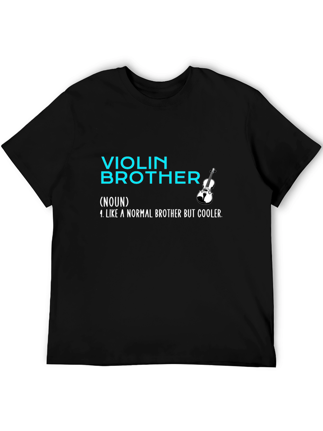 Violin Brother T-Shirt - Cool Musician Tee