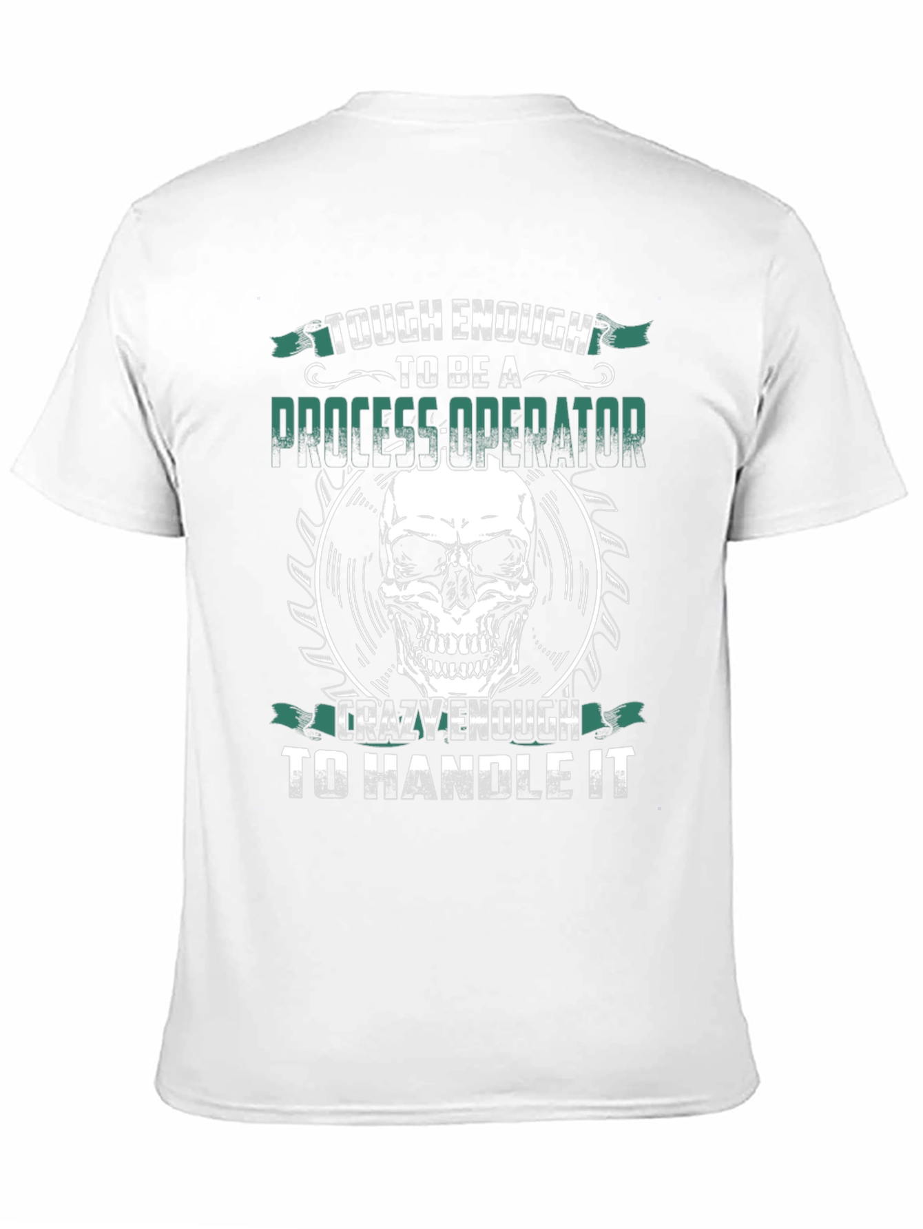 Tough Enough Process Operator Skull Graphic Tee