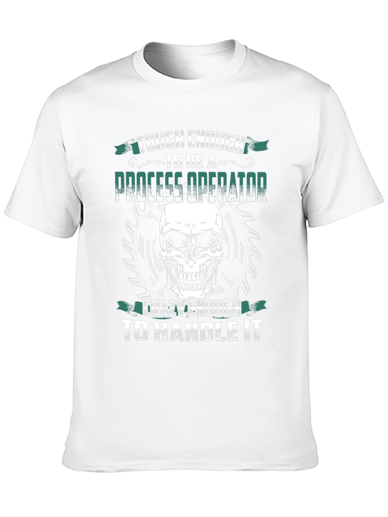 Tough Enough Process Operator Skull Graphic Tee