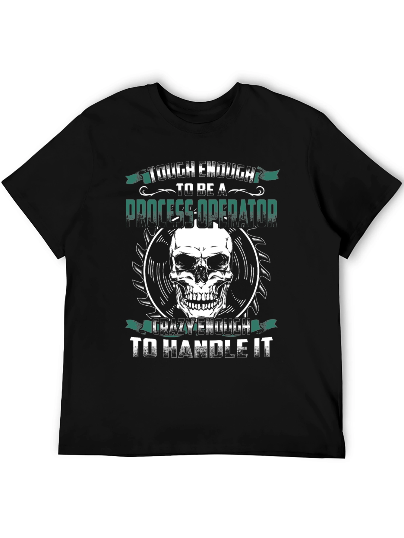 Tough Enough Process Operator Skull Graphic Tee