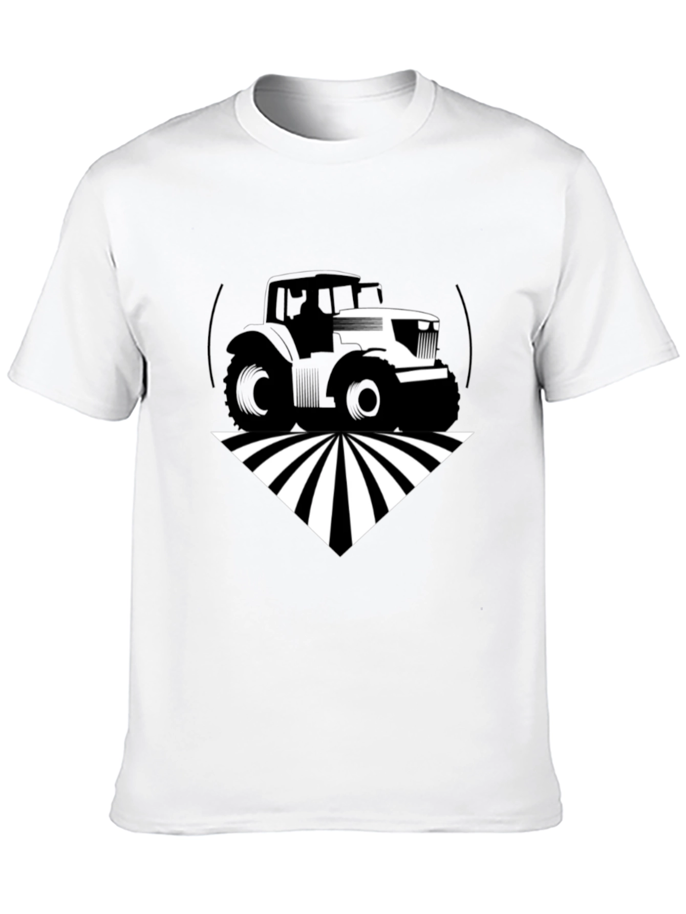Tractor Graphic Black T-Shirt - Farm Life Apparel
