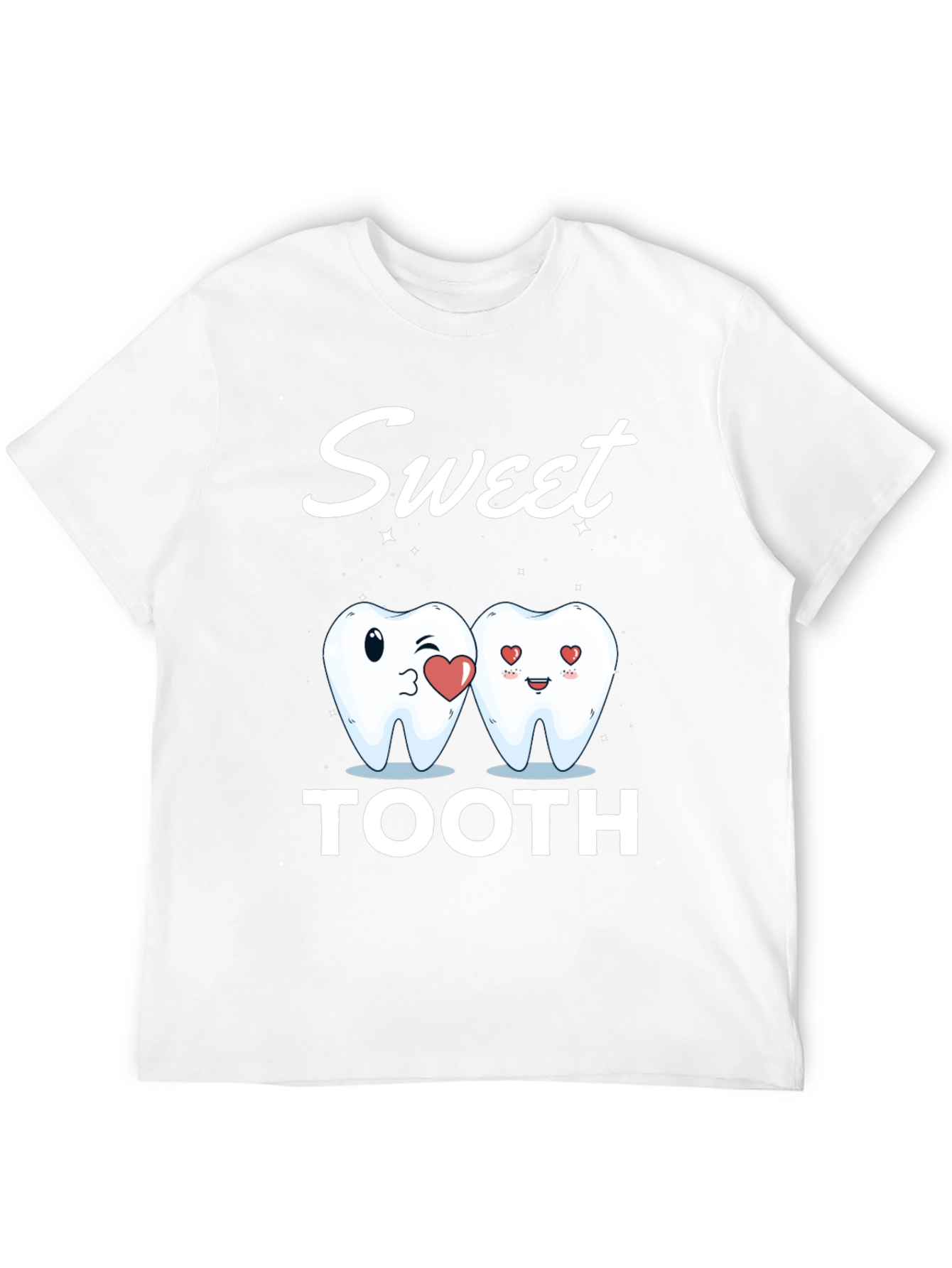 Sweet Tooth T-Shirt - Cute Cartoon Dental Tee