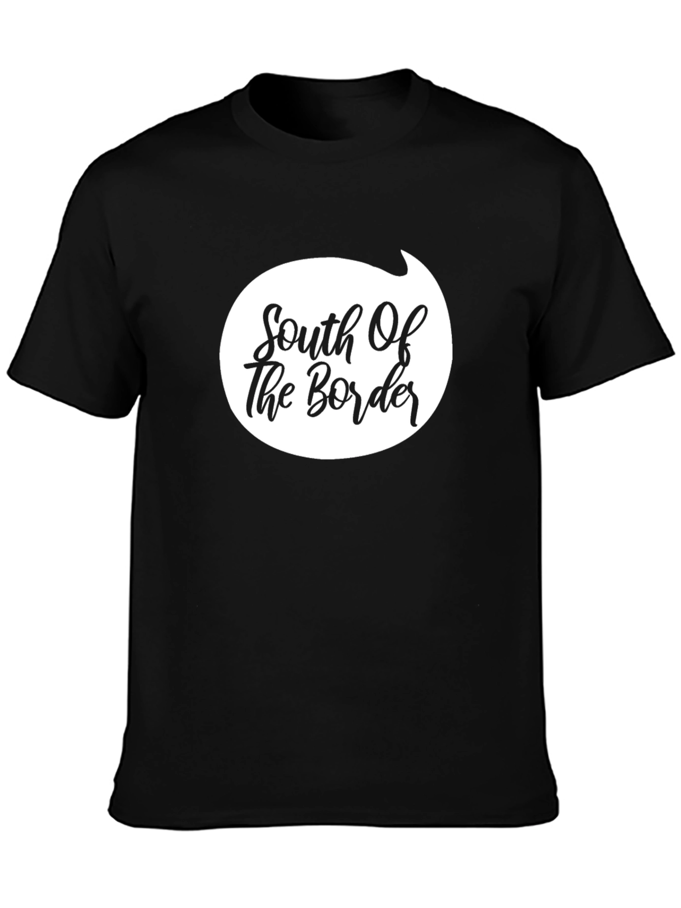South of the Border Black Graphic Tee