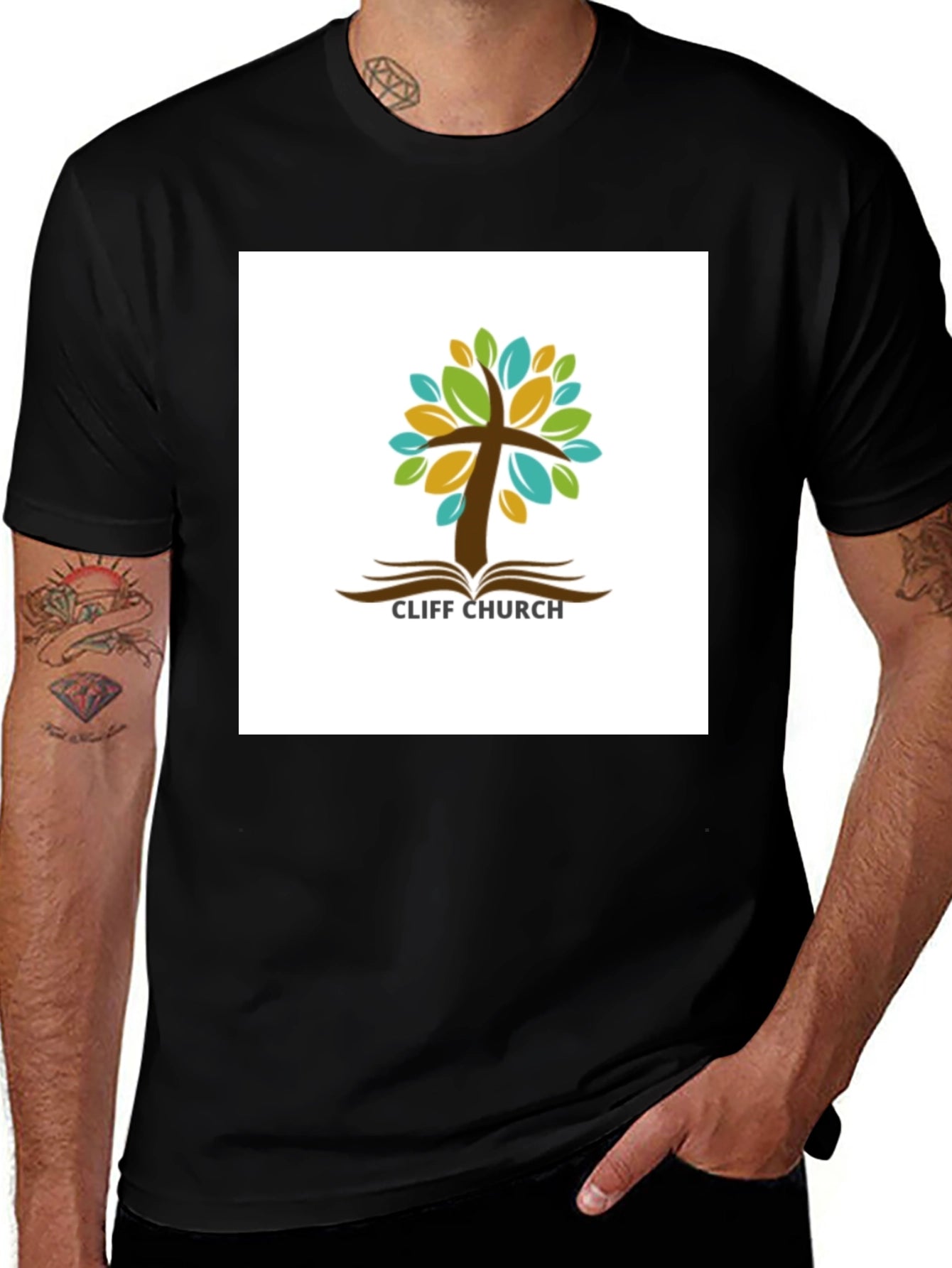 Cliff Church Tree of Life Graphic T-Shirt