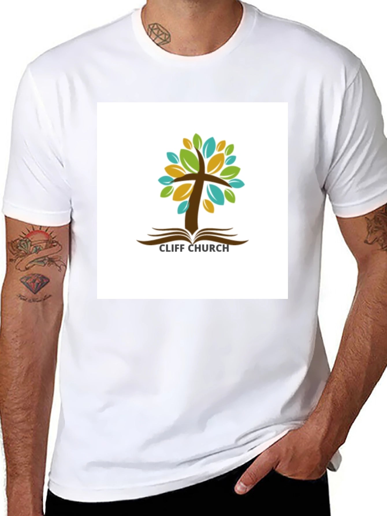 Cliff Church Tree of Life Graphic T-Shirt