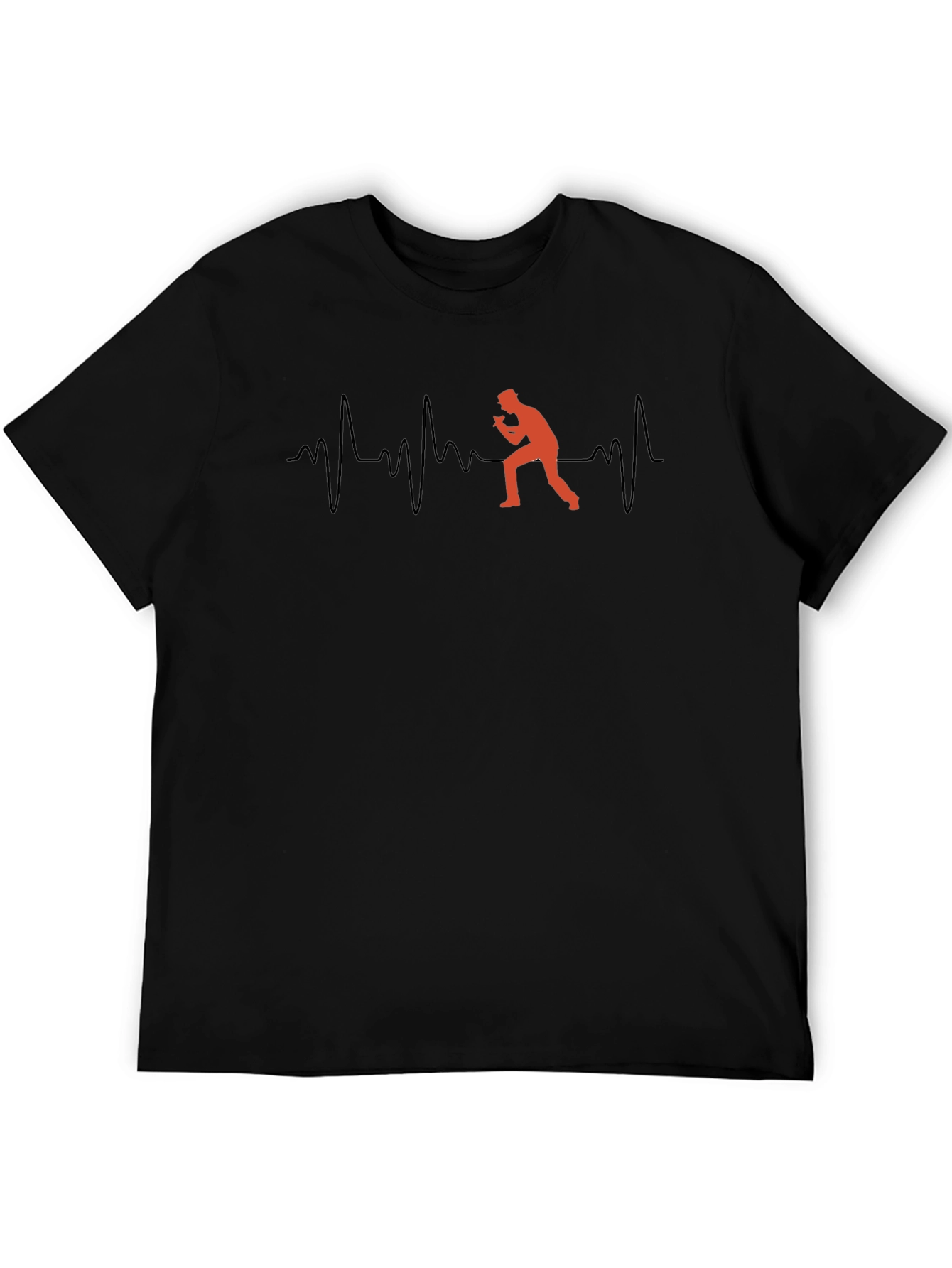 DJ Heartbeat Graphic Tee - Music Lover Shirt