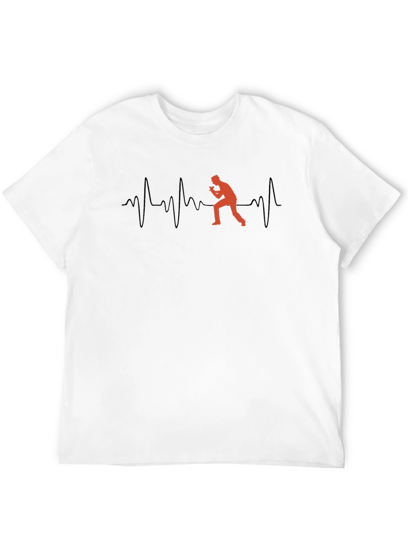 DJ Heartbeat Graphic Tee - Music Lover Shirt
