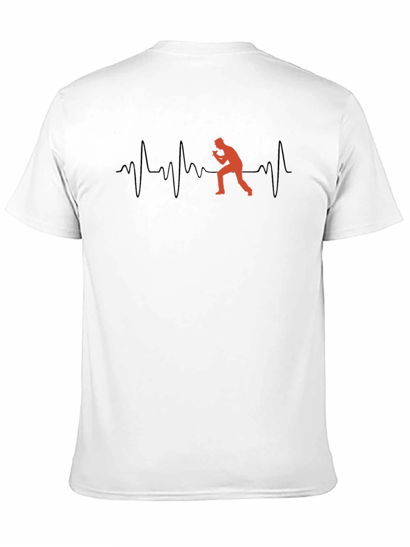 DJ Heartbeat Graphic Tee - Music Lover Shirt