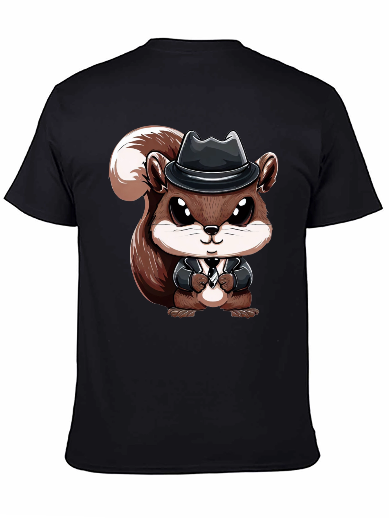 Squirrel in Suit Graphic Tee