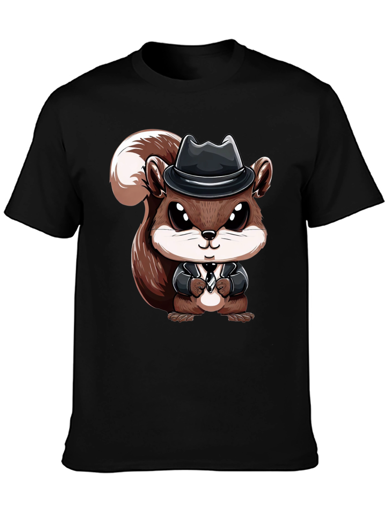 Squirrel in Suit Graphic Tee