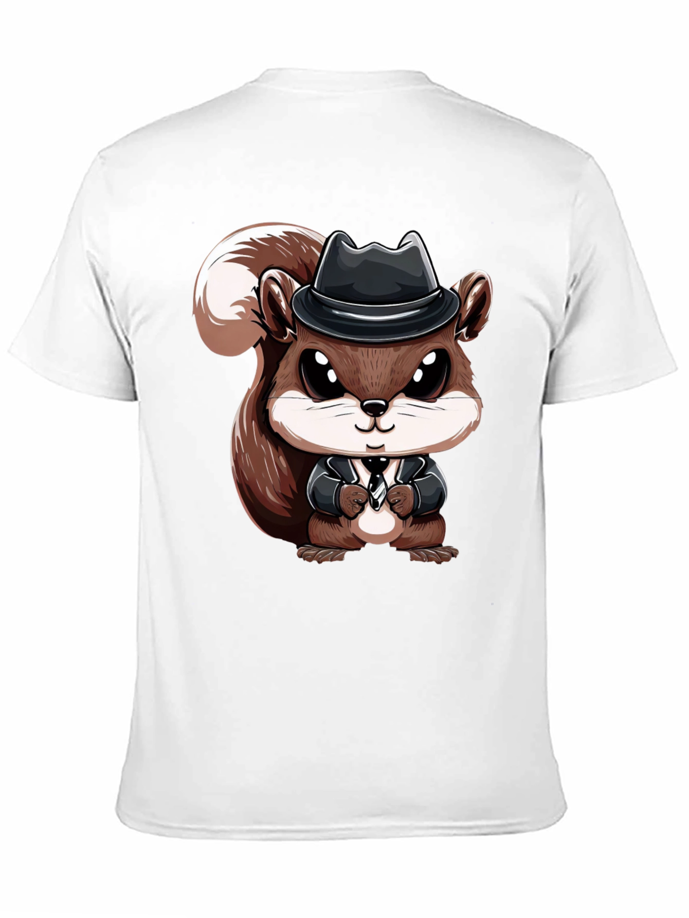 Squirrel in Suit Graphic Tee