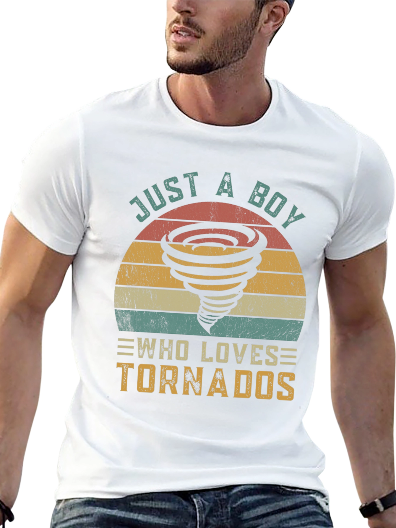 Just a Boy Who Loves Tornados T-Shirt
