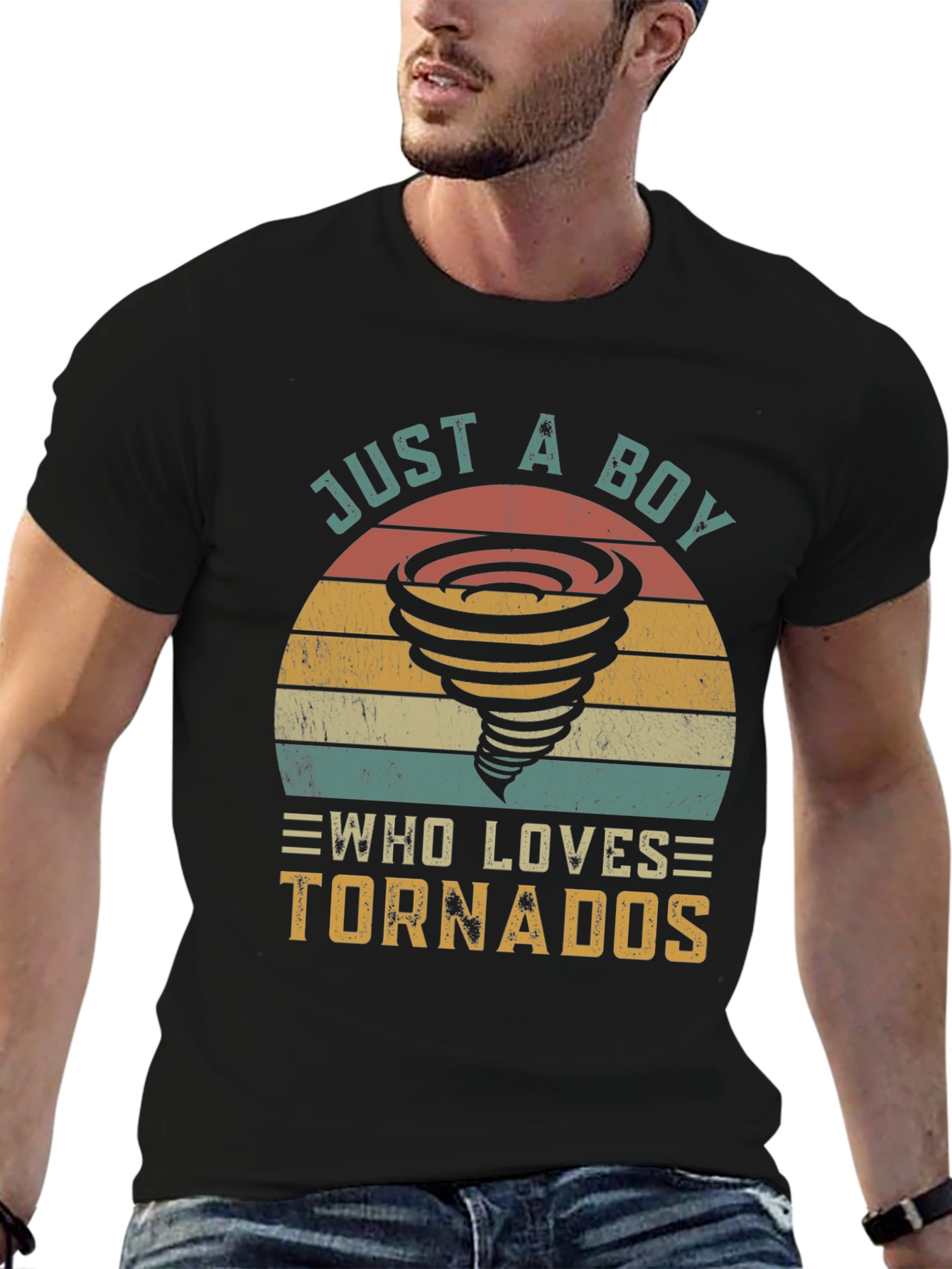Just a Boy Who Loves Tornados T-Shirt