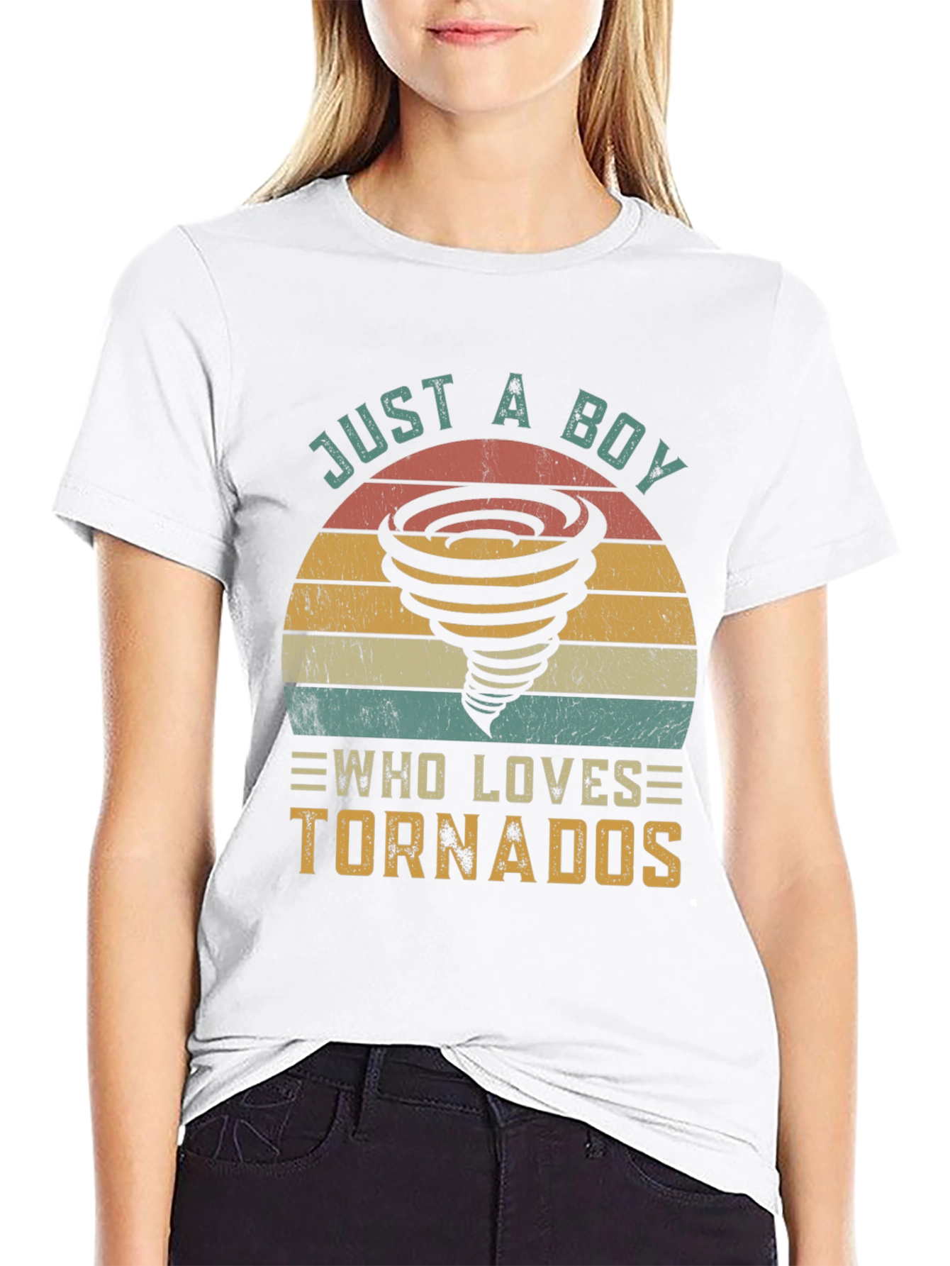 Just a Boy Who Loves Tornados T-Shirt