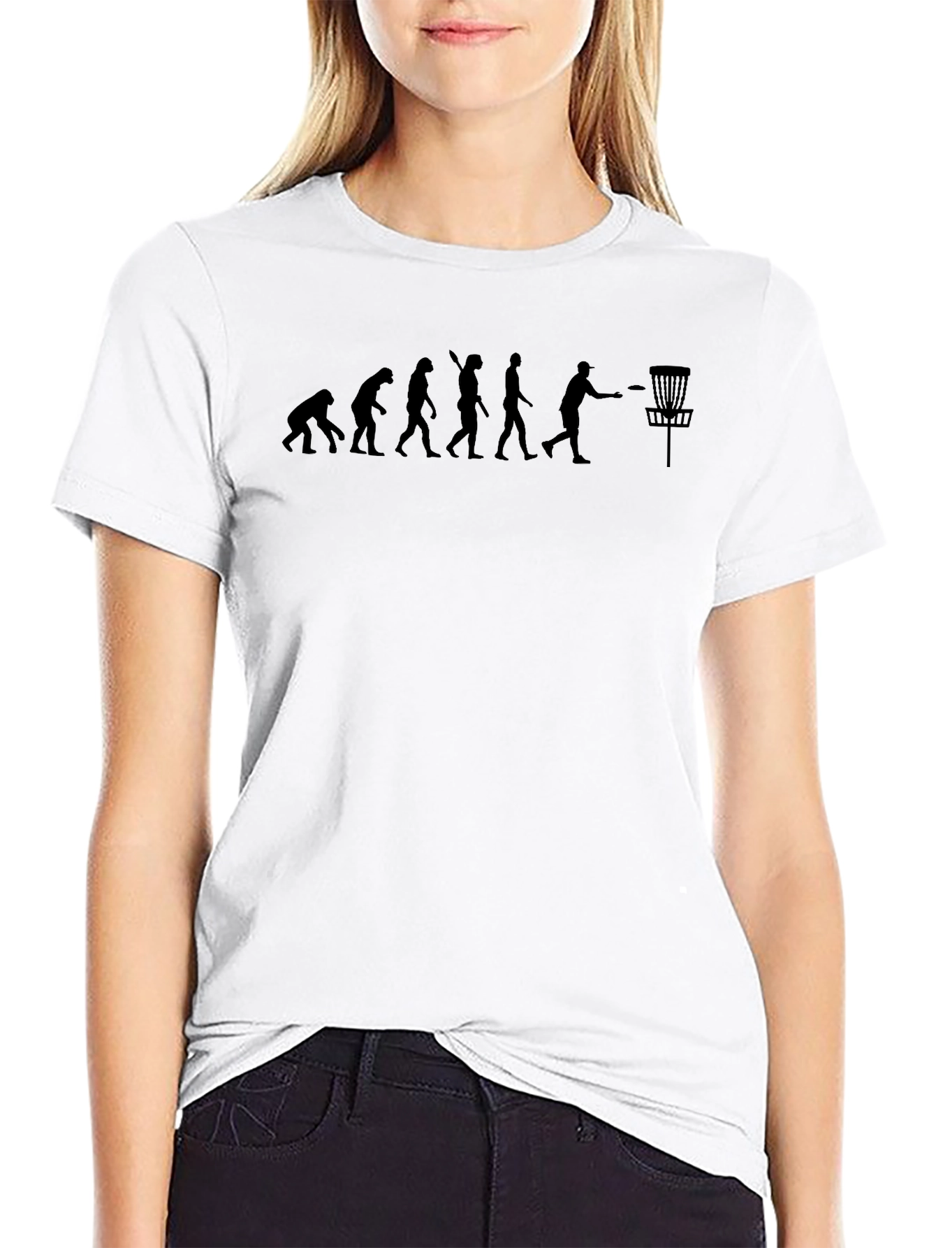 Evolution of Disc Golf T-Shirt