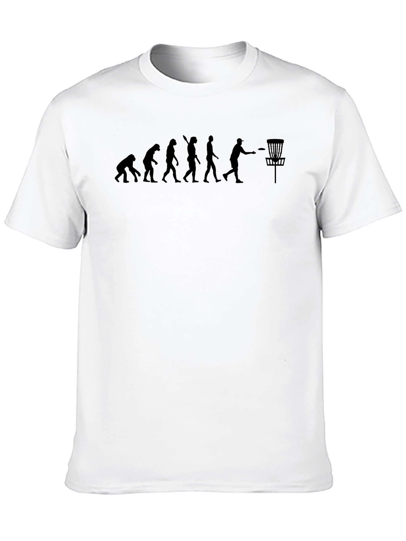 Evolution of Disc Golf T-Shirt