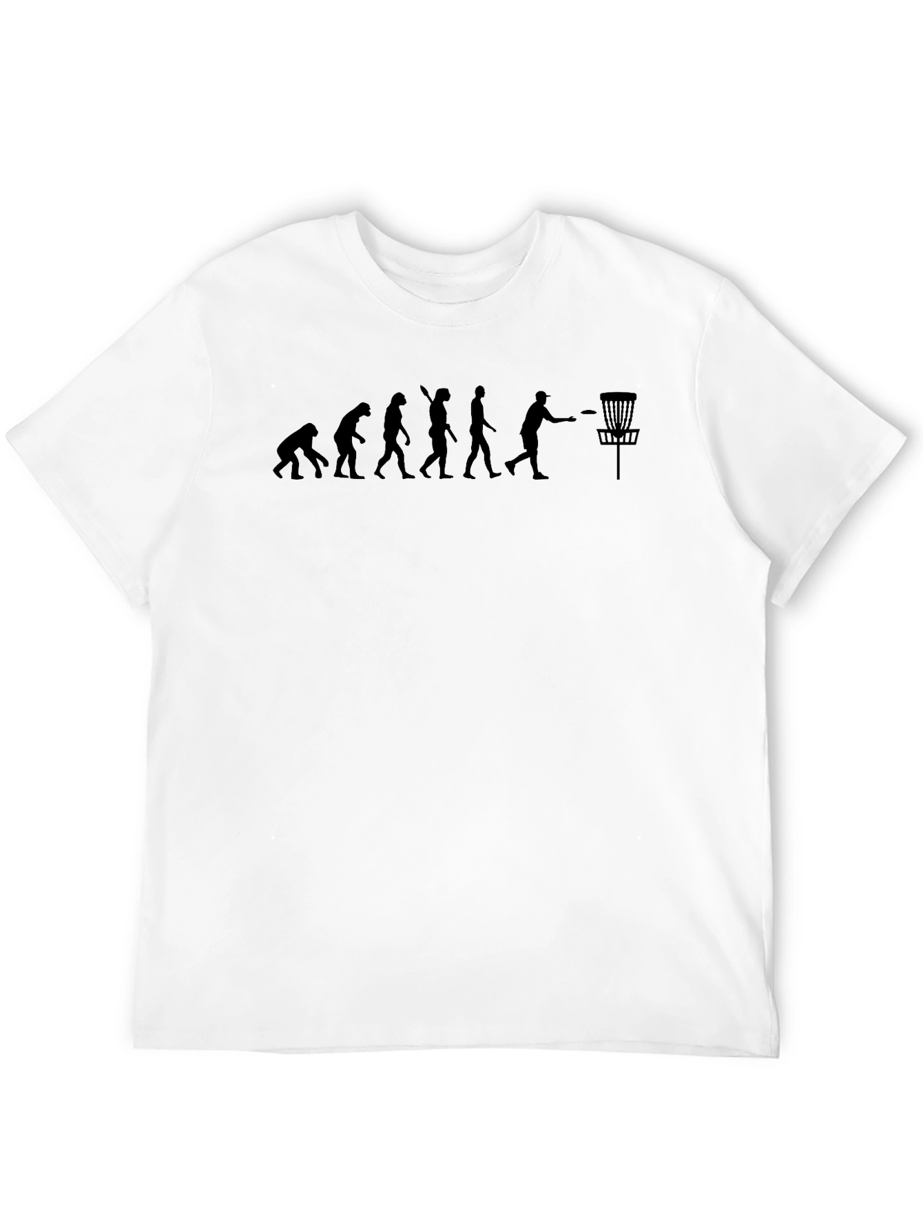 Evolution of Disc Golf T-Shirt