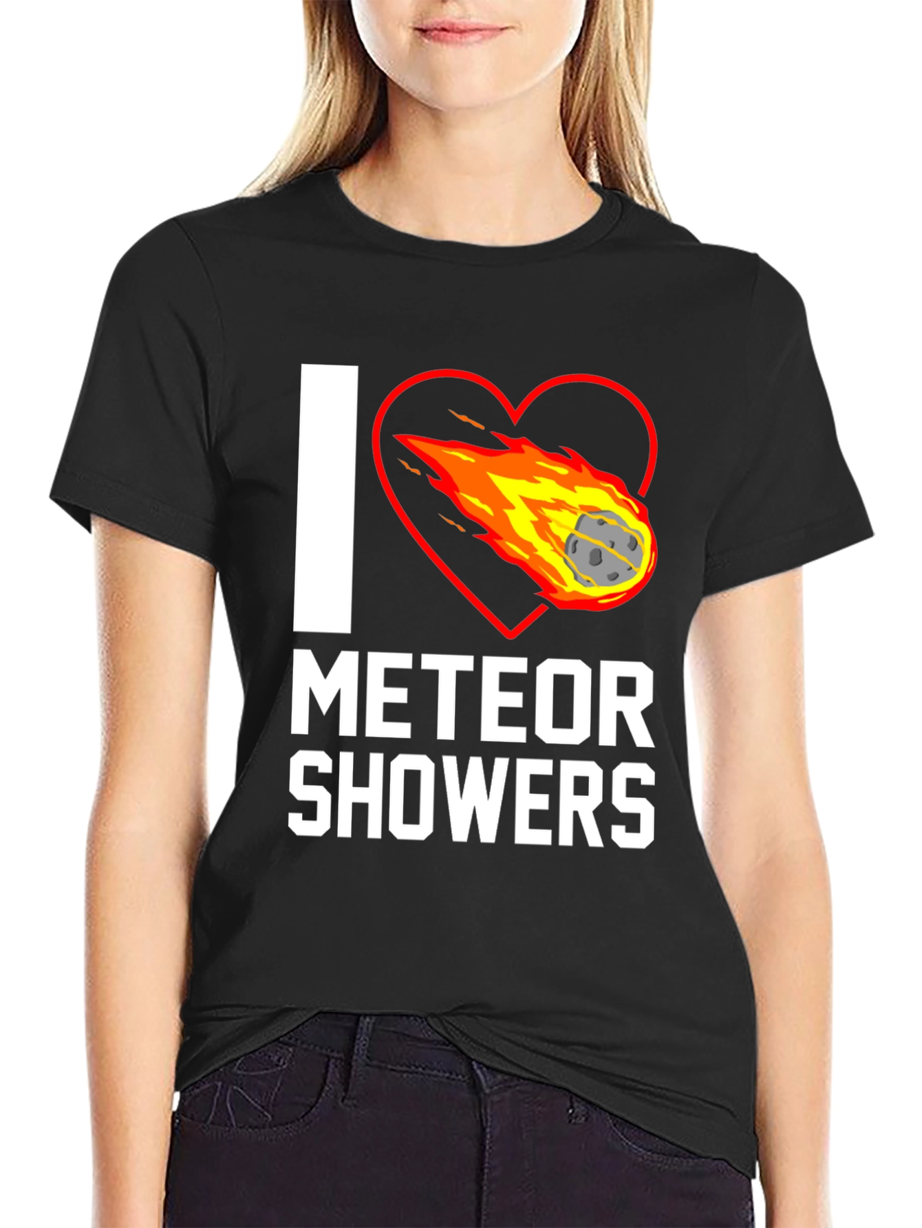 I Love Meteor Showers Graphic T-Shirt